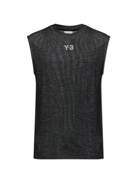 Y-3 x Mercedes AMG Petronas logo-print tank top