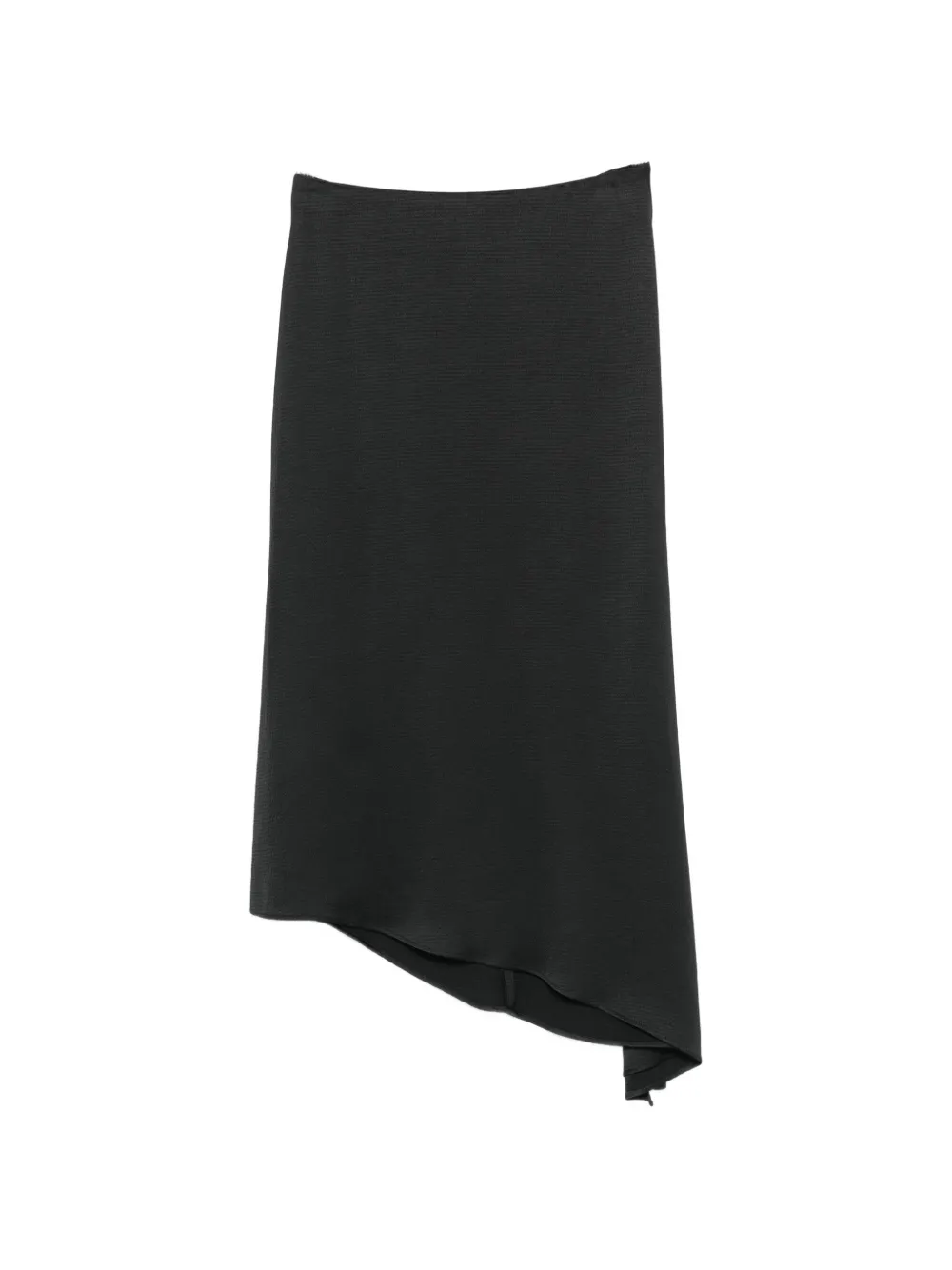 Peserico asymmetric-hem skirts - Nero