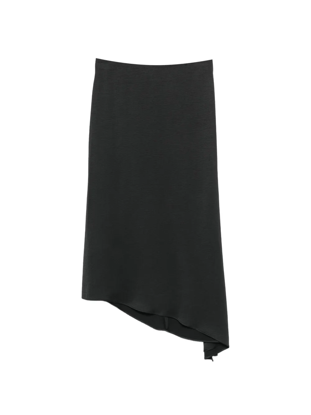 Peserico asymmetric-hem skirts - Nero