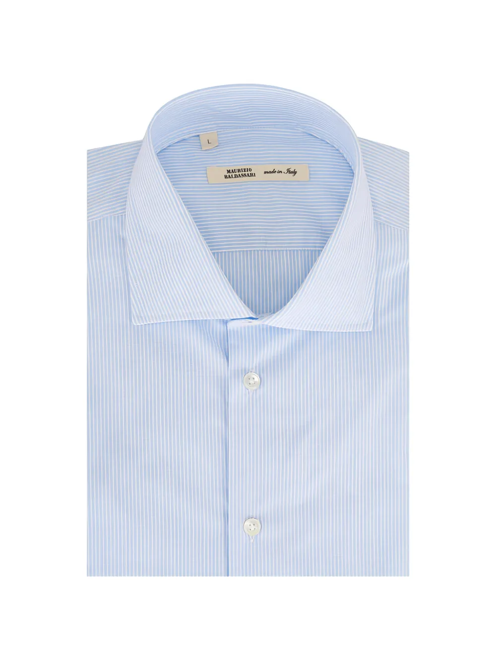 Maurizio Baldassari long-sleeve striped shirt - Blau