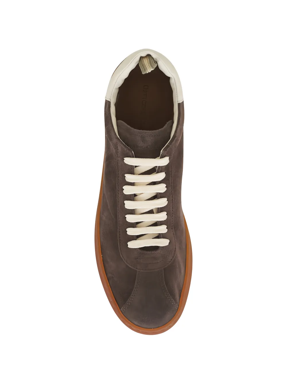 Officine Creative Halo suede sneakers Bruin