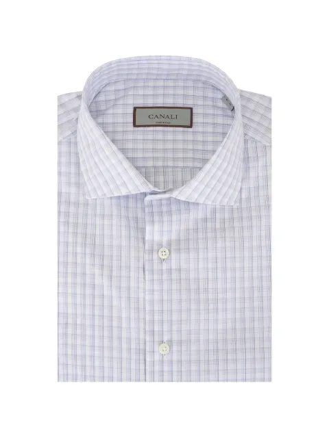 Canali checked shirt