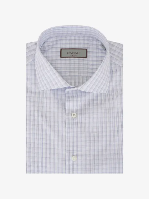 Canali チェック シャツ
