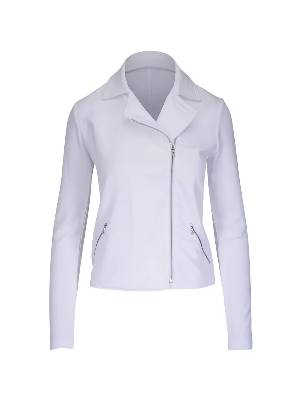 Majestic Filatures zip-fastening jacket - Bianco