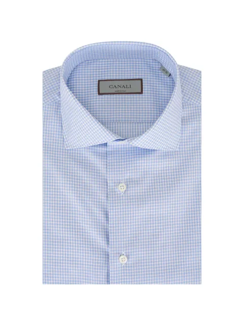 Canali gingham dress shirt
