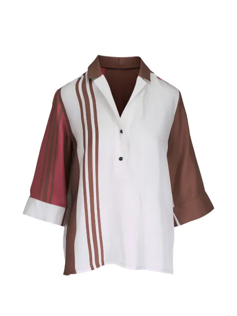 Kiton striped blouse