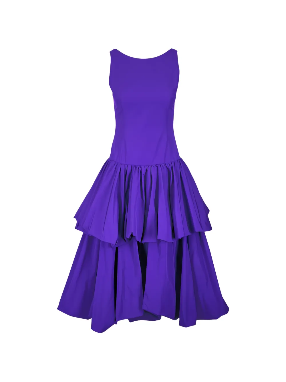 Akris Punto ruffled midi dress - Viola