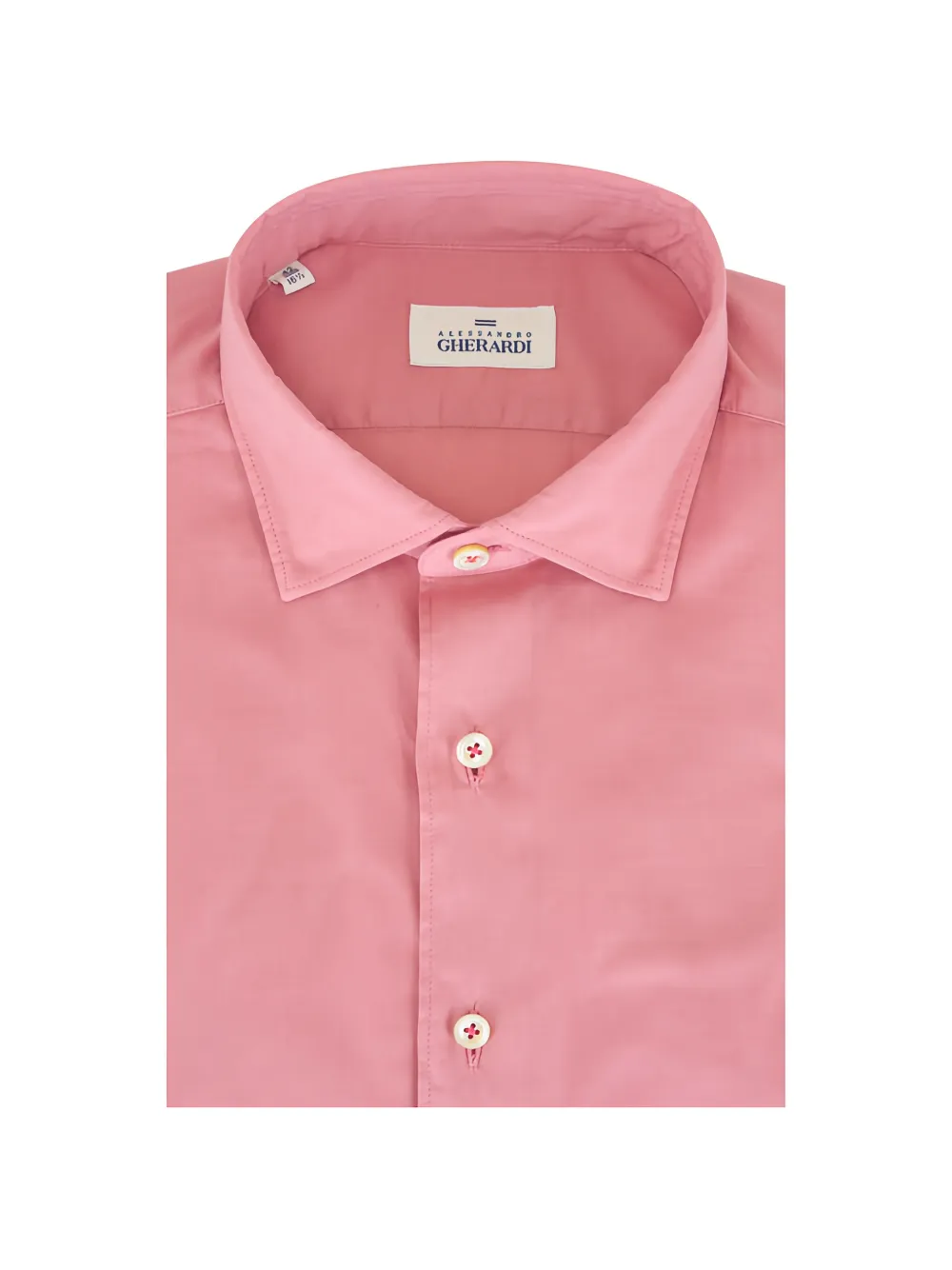 Alessandro Gherardi button cotton shirt - Rosa