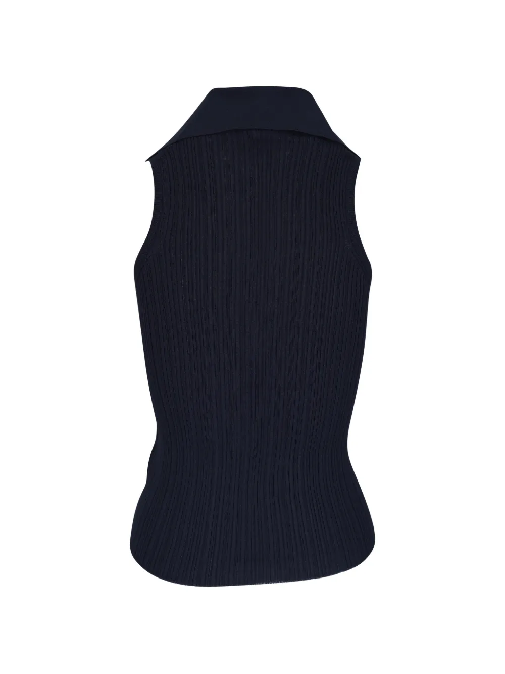  Agnona Pull à Col V - Bleu 