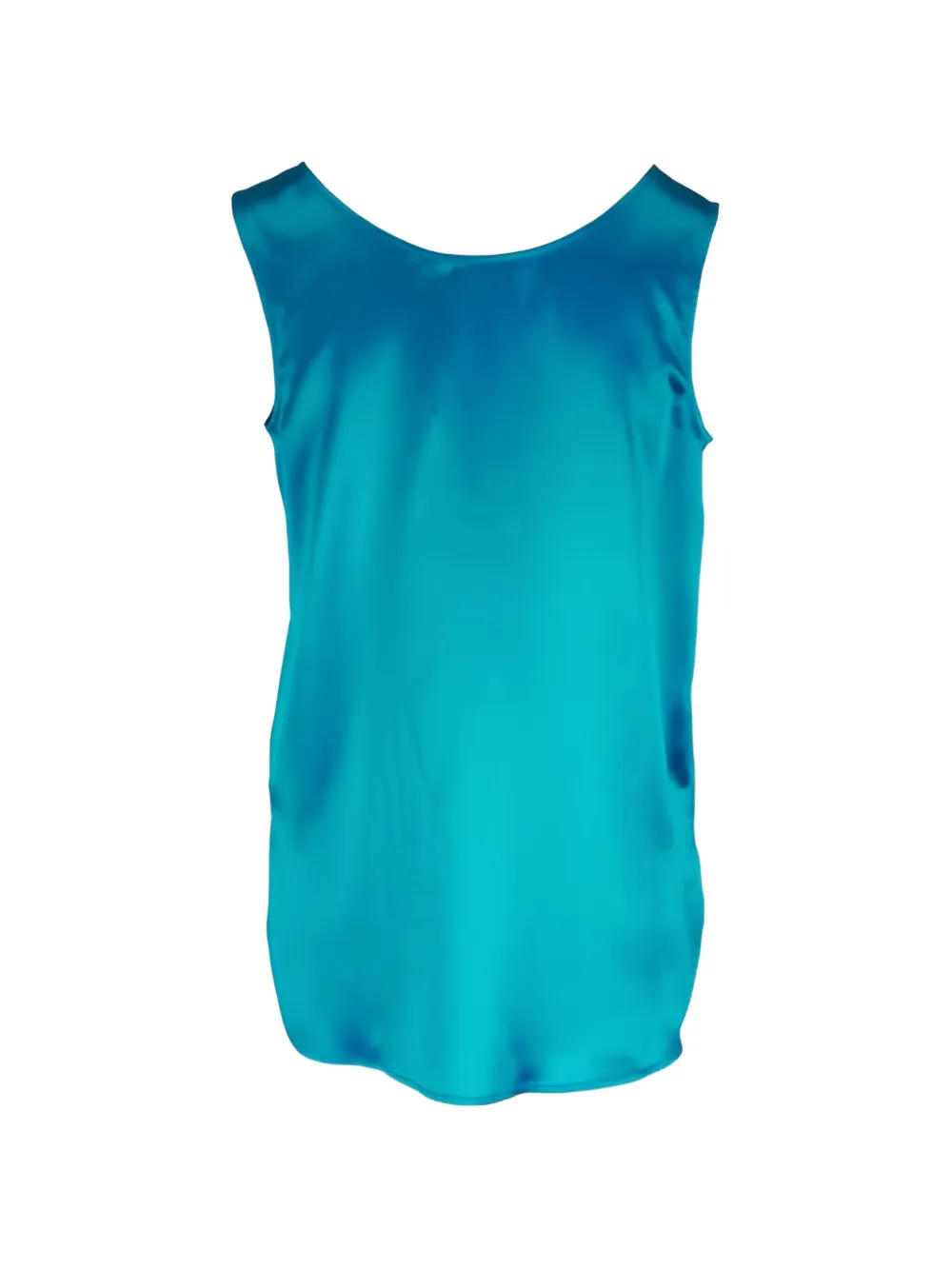  Kiton Blusa Con Cuello Redondo - Azul 