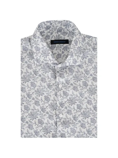 PATRICK ASSARAF botanical-print shirt