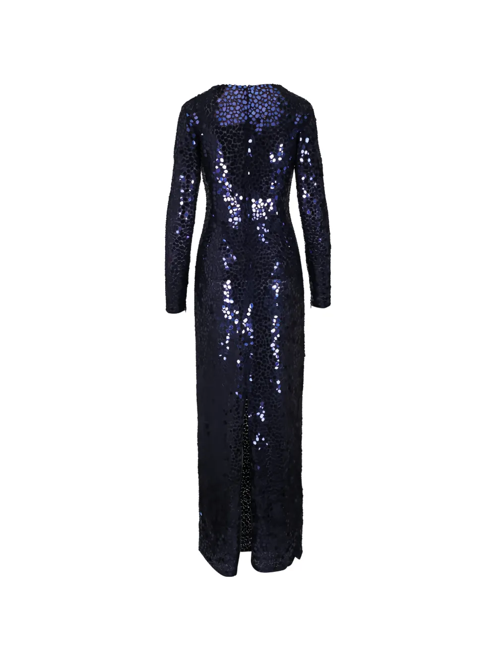  Michael Kors Mirror Sequinned Gown - Blue 