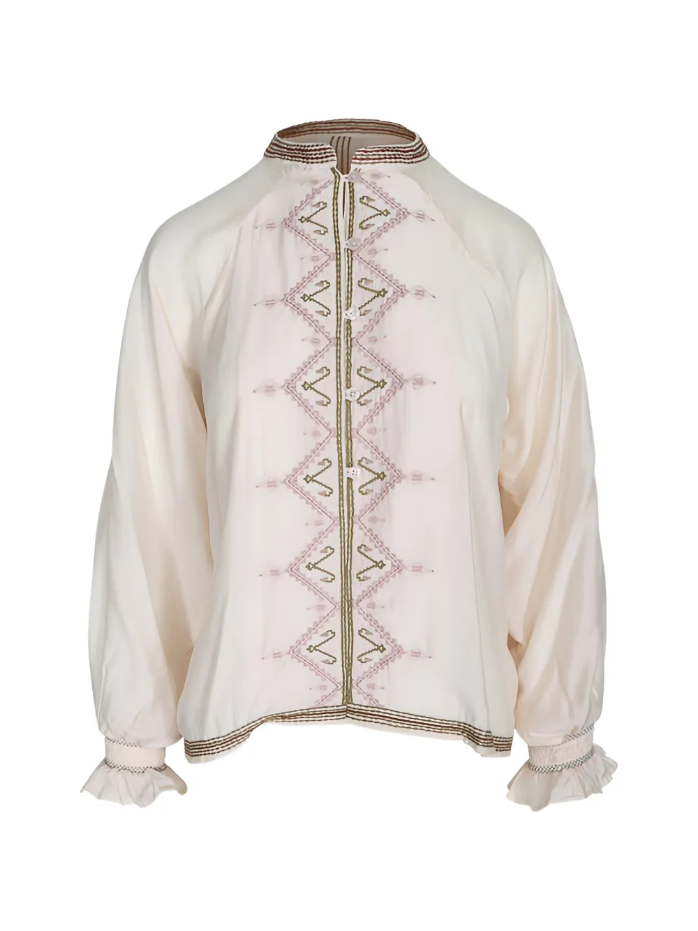 Maria Cher Blusa con ricamo - Toni neutri