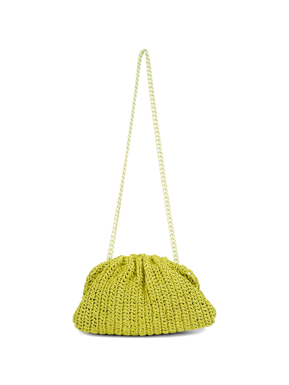  Maria La Rosa Game Woven-chain Shoulder Bag - Green 