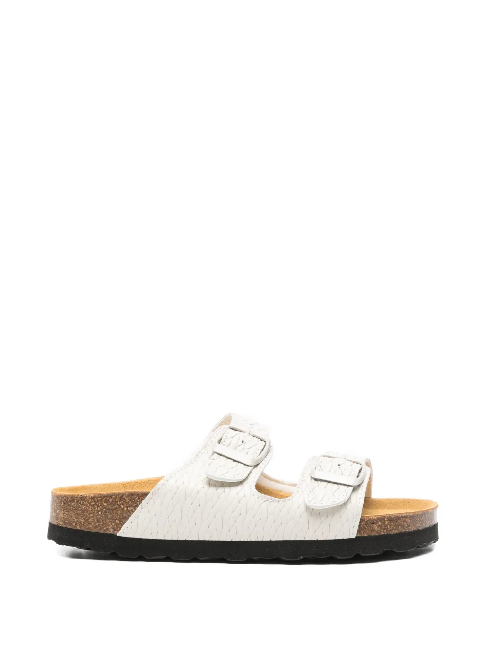 Woolrich buckle-strap sandals Wit