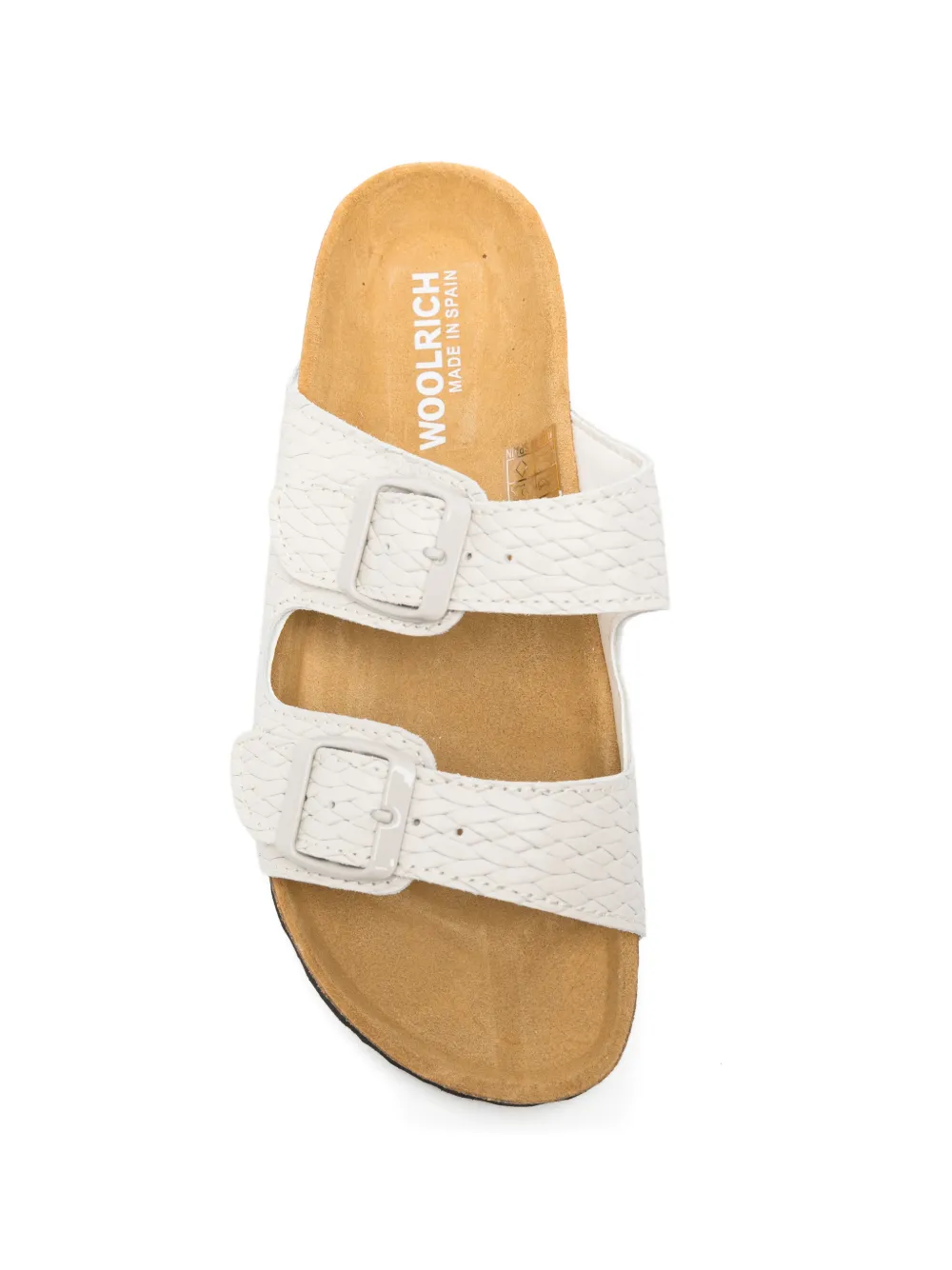 Woolrich buckle-strap sandals Wit