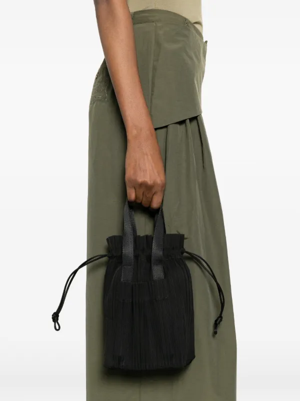Pleats Please Issey Miyake プリーツ ハンドバッグ | ブラック