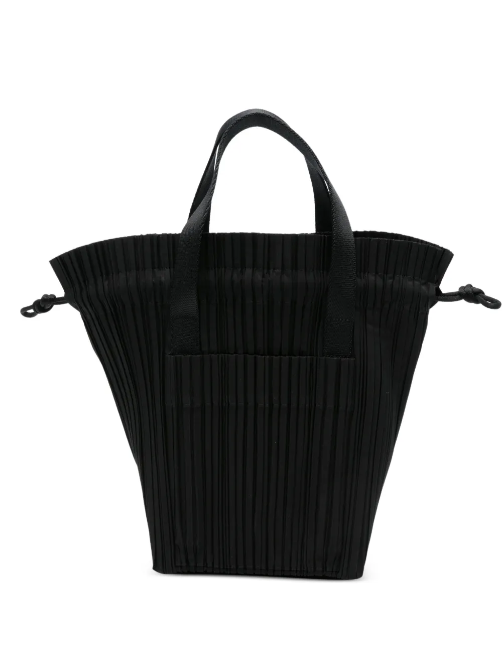 Pleats Please Issey Miyake pleated tote bag - Nero