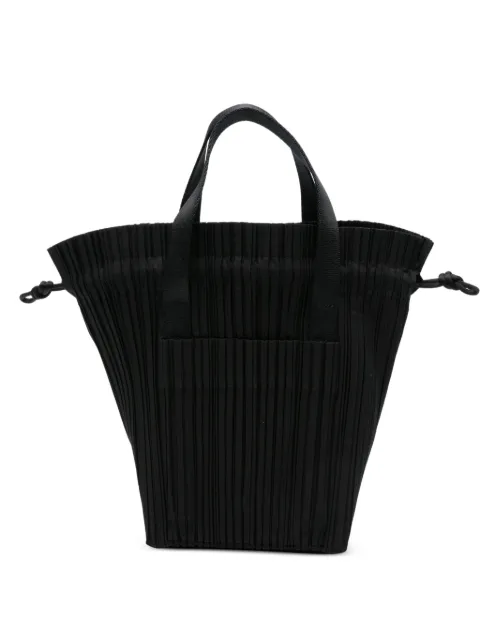 Pleats Please Issey Miyake pleated tote bag