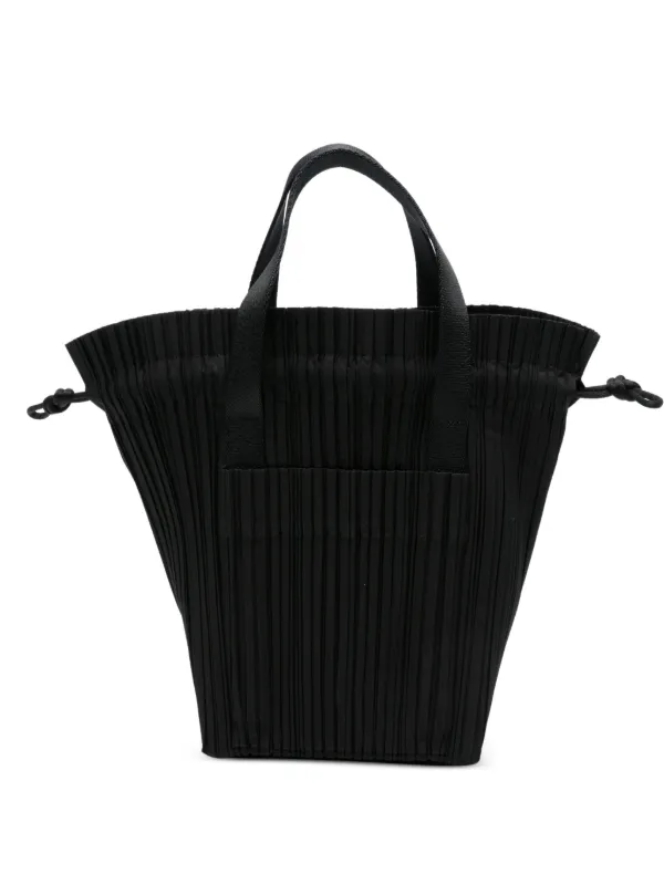 Pleats Please Issey Miyake プリーツ ハンドバッグ | ブラック