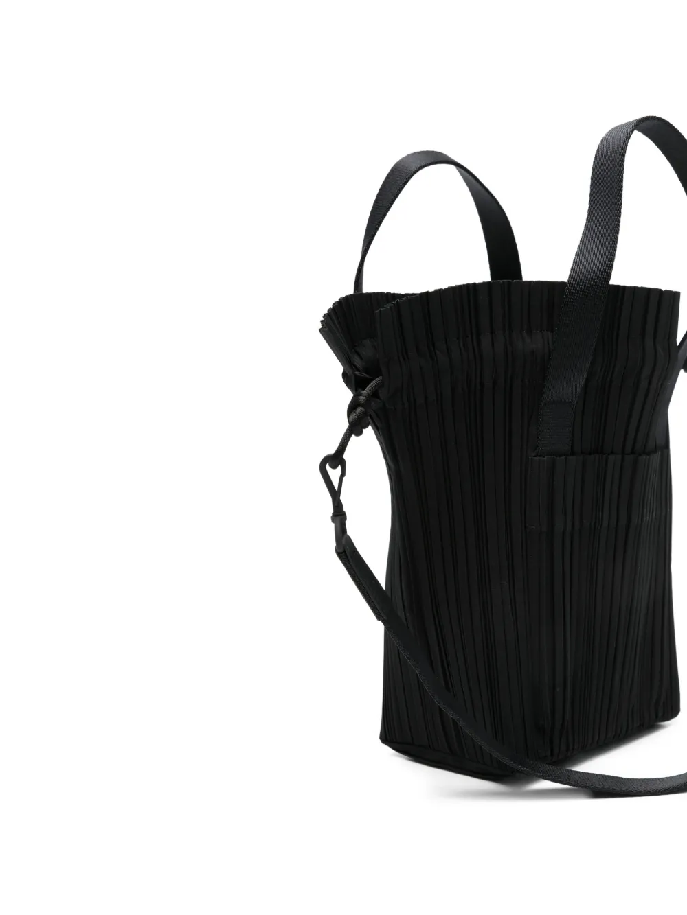 Pleats Please Issey Miyake Pleated Tote Bag | Black | FARFETCH