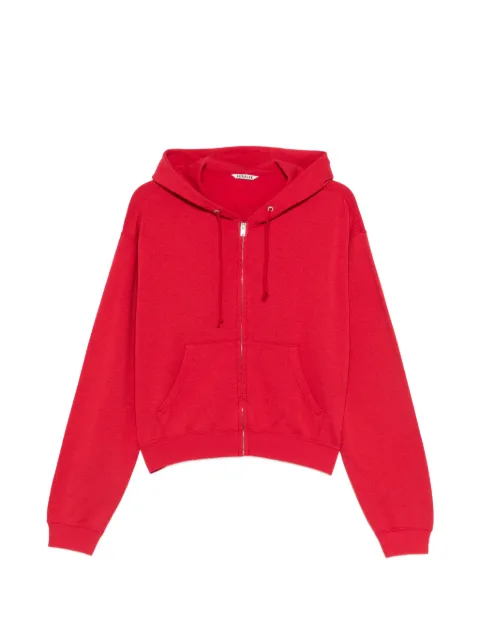 Auralee zipped hoodie