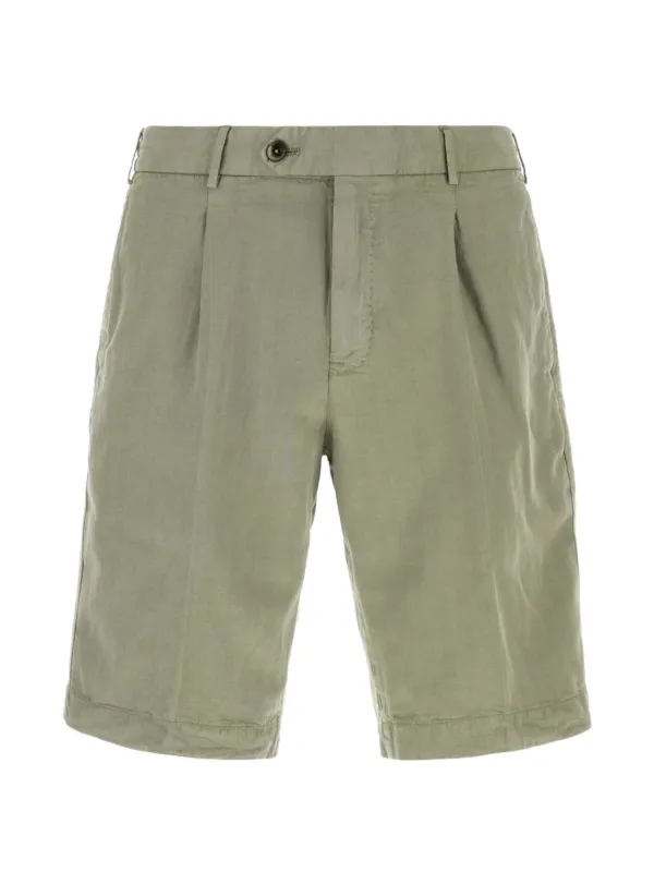 PT Torino Blend Bermuda Shorts in Green