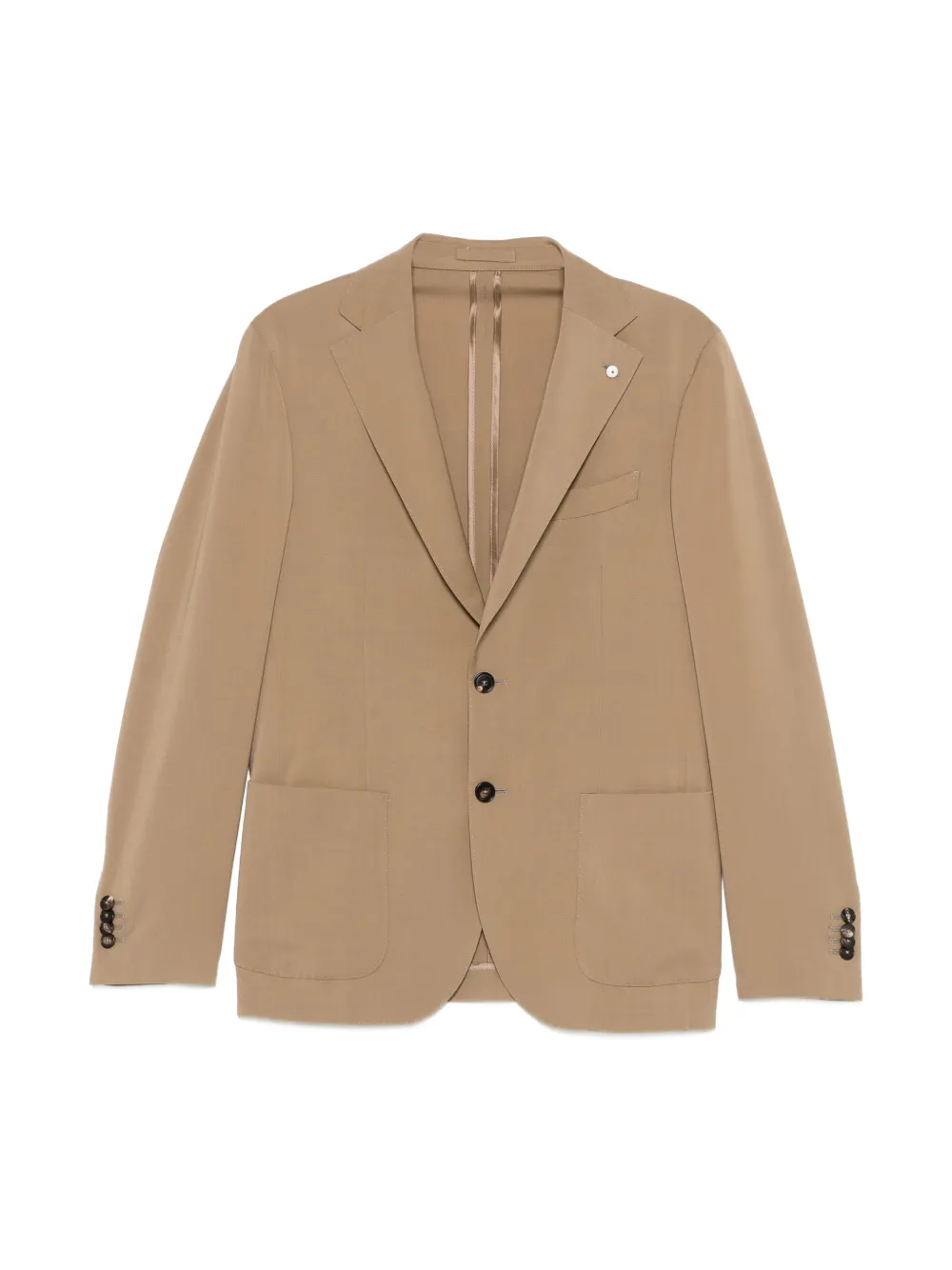 LUIGI BIANCHI MANTOVA single-breasted suit - Marrone