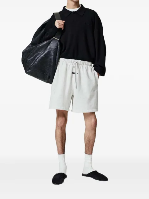 FEAR OF GOD ESSENTIALS drawstring track shorts