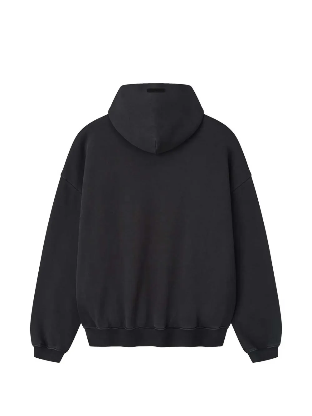 FEAR OF GOD ESSENTIALS Campus 90s hoodie met grafische prints Zwart