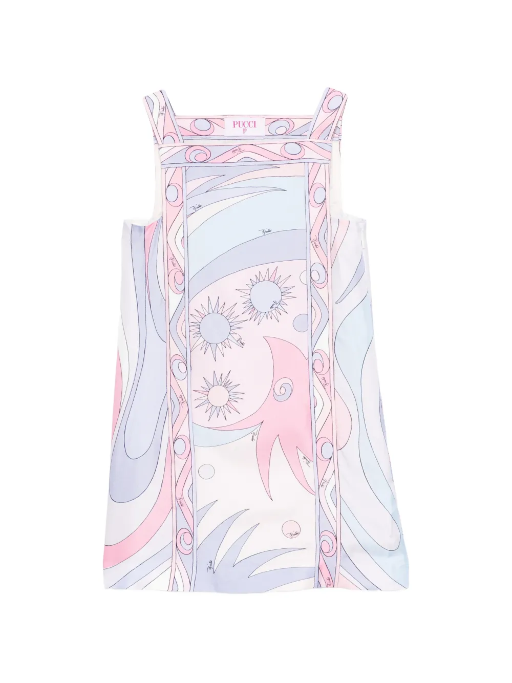 PUCCI Junior patterned dress - Rosa