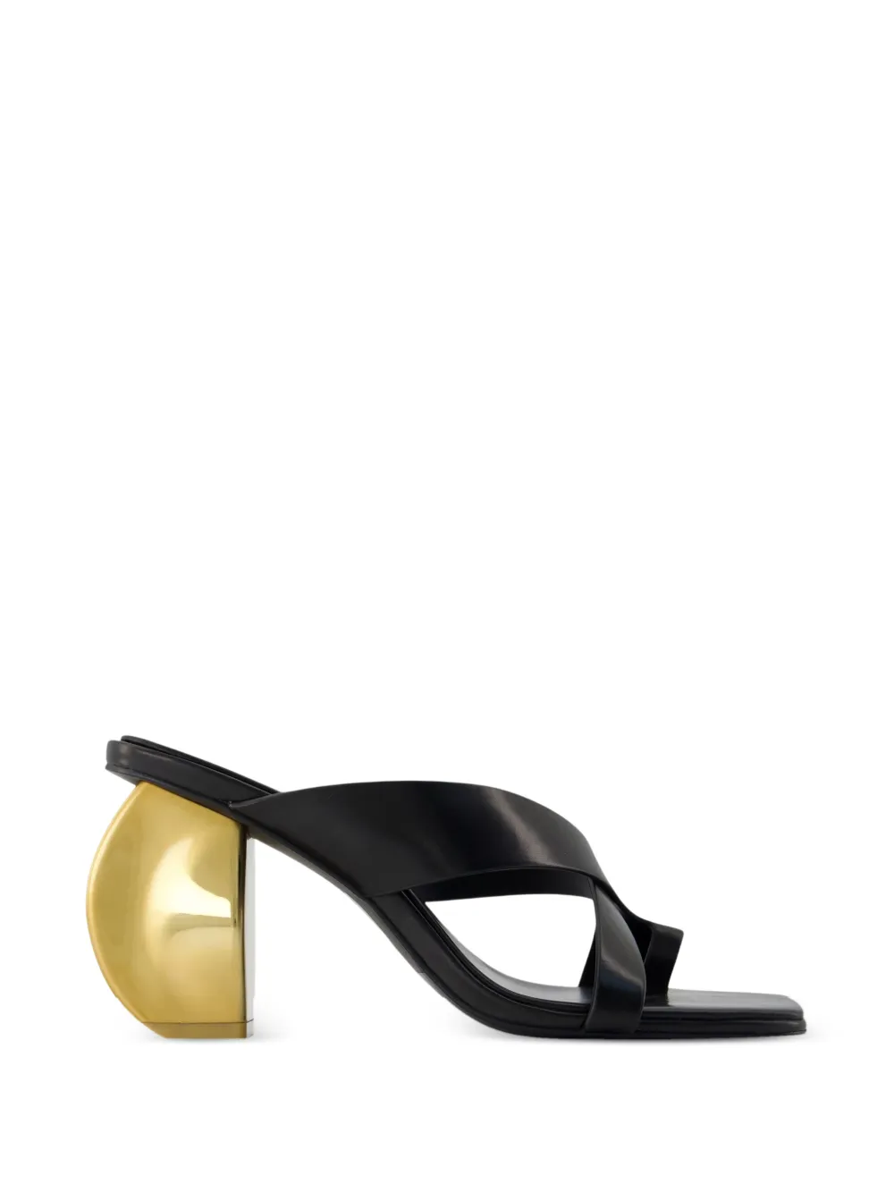 Cult Gaia Nina leather sandals - Nero