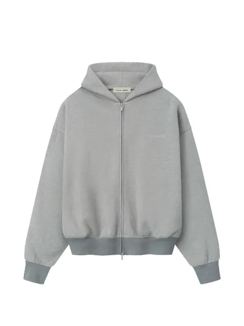 FEAR OF GOD ESSENTIALS zip hooded sweatshirt