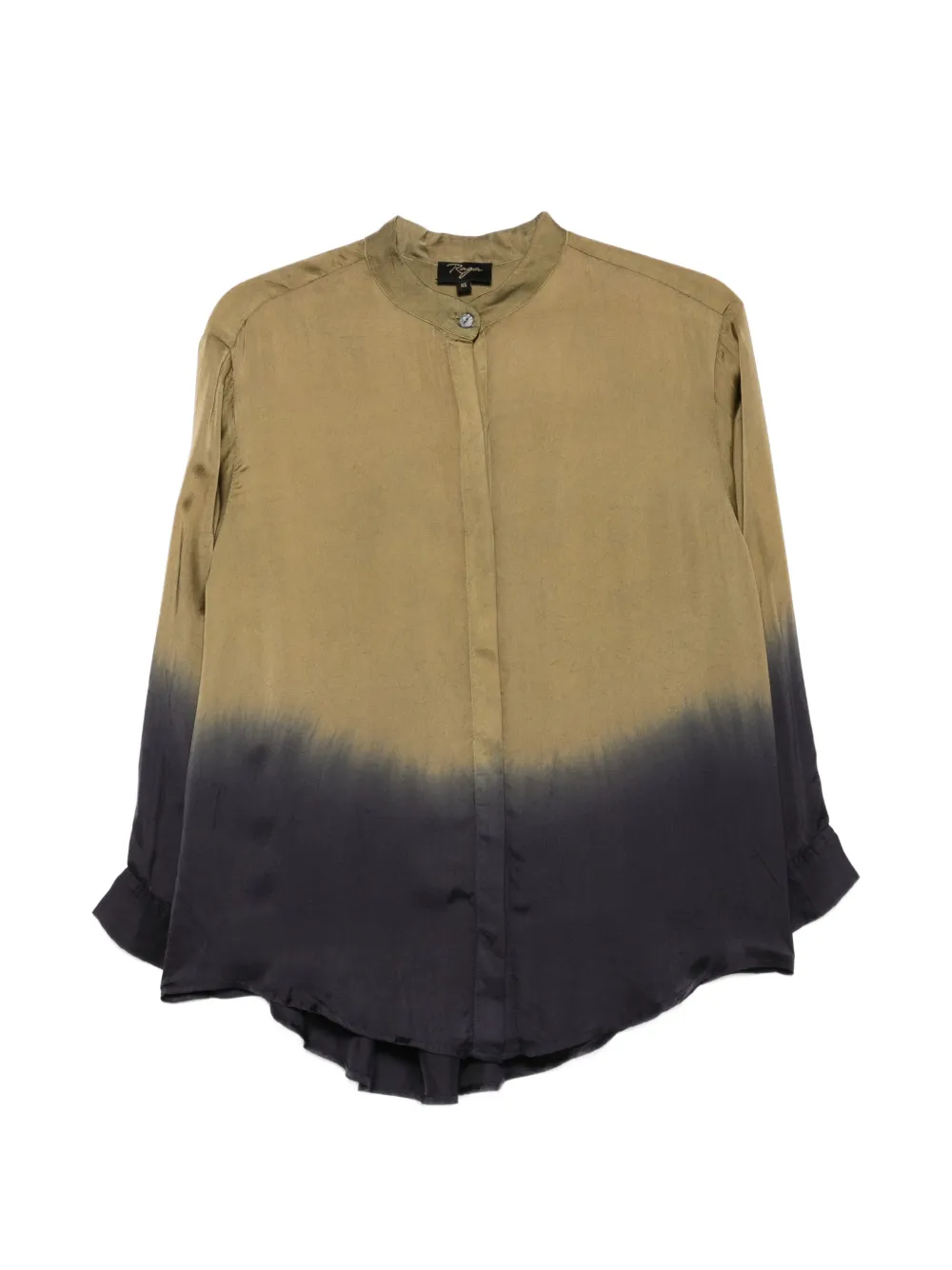 RAGA buttoned band-collar shirt - Toni neutri