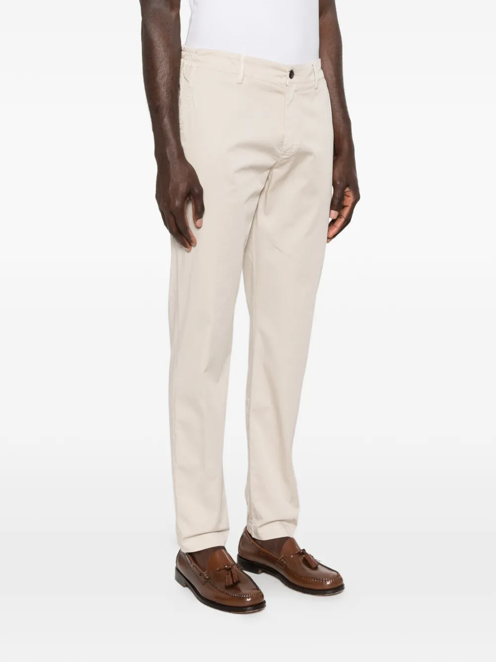 Eleventy Broek met knopen Beige