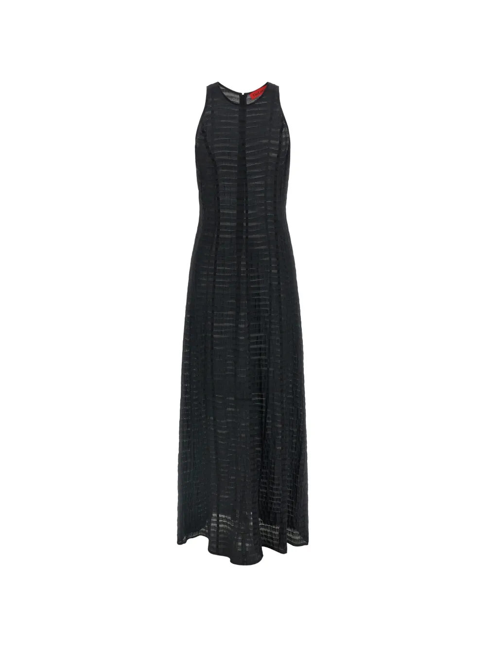 THELATEST Dori striped midi dress - Nero