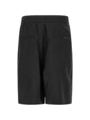 DRIES VAN NOTEN ベルテッド ショートパンツ | ブルー | FARFETCH JP