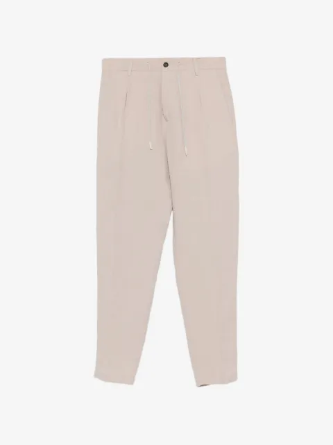 Eleventy pantalon à effet tissé
