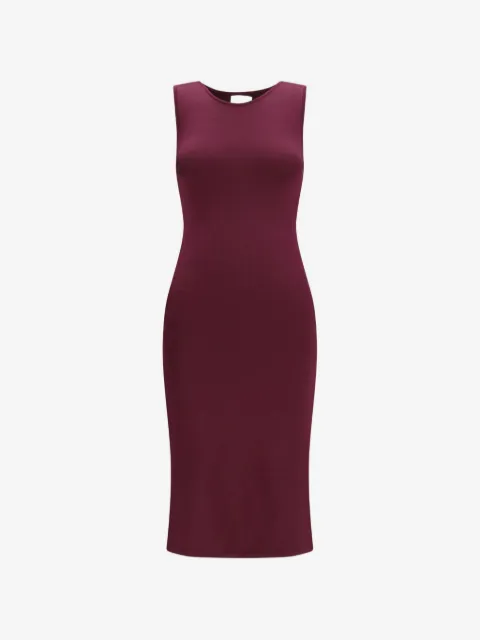 SA SU PHI Venus sleeveless midi dress
