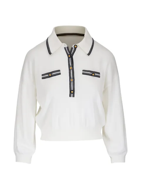 L'Agence Malaki polo top