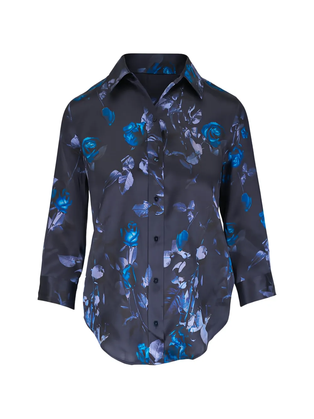 L'Agence floral blouse - Blu