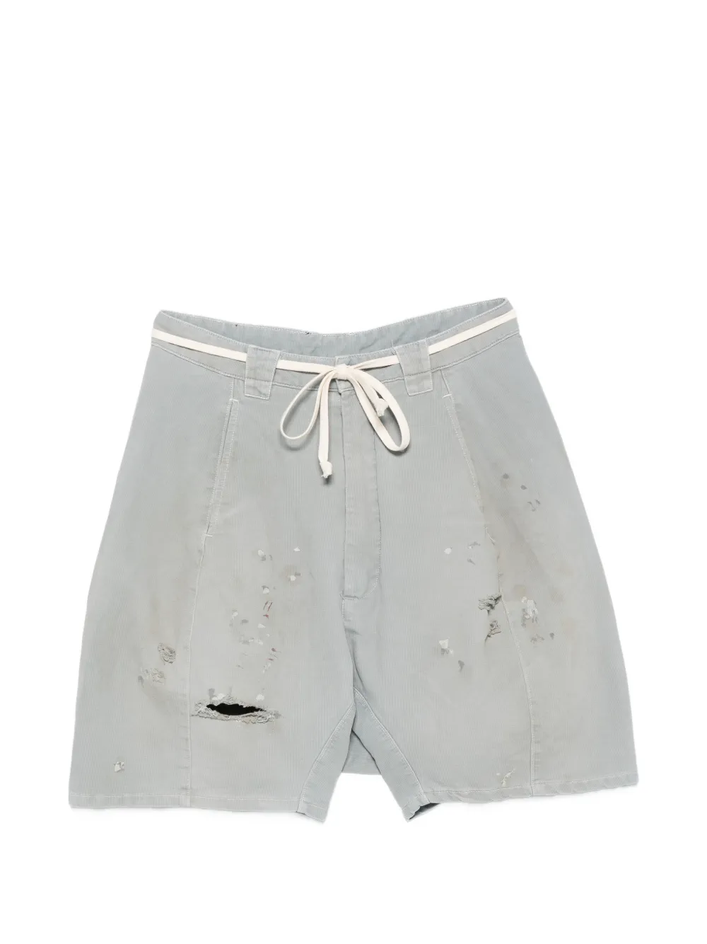 RIVINGTON ROI REBIS corduroy bermuda shorts - Grey