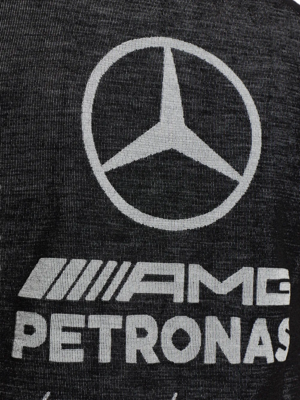 Y-3 x AMG Pretronas Mercedes T-shirt met logo-print Grijs