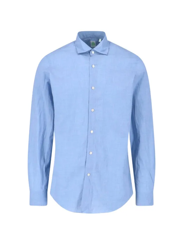 Finamore 1925 Napoli Gaeta シャツ | ブルー | FARFETCH JP