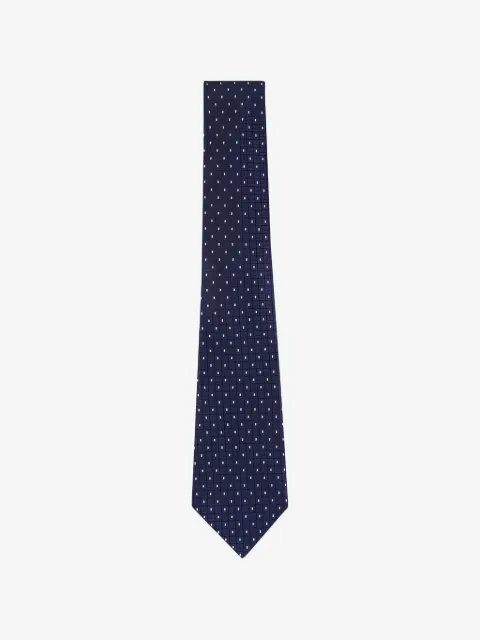 Zegna square-pattern tie