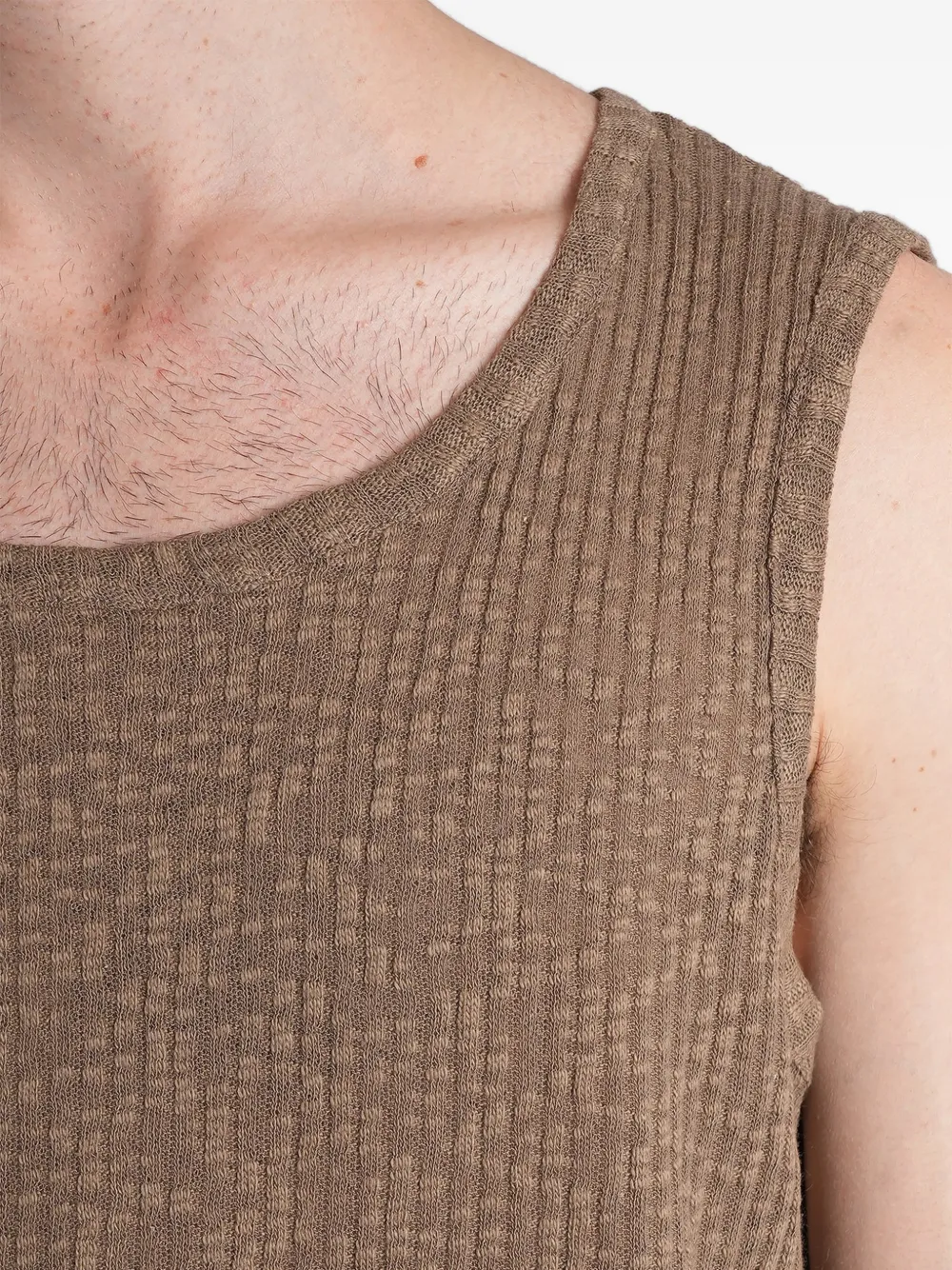 Costumein Toby mouwloze tanktop Beige