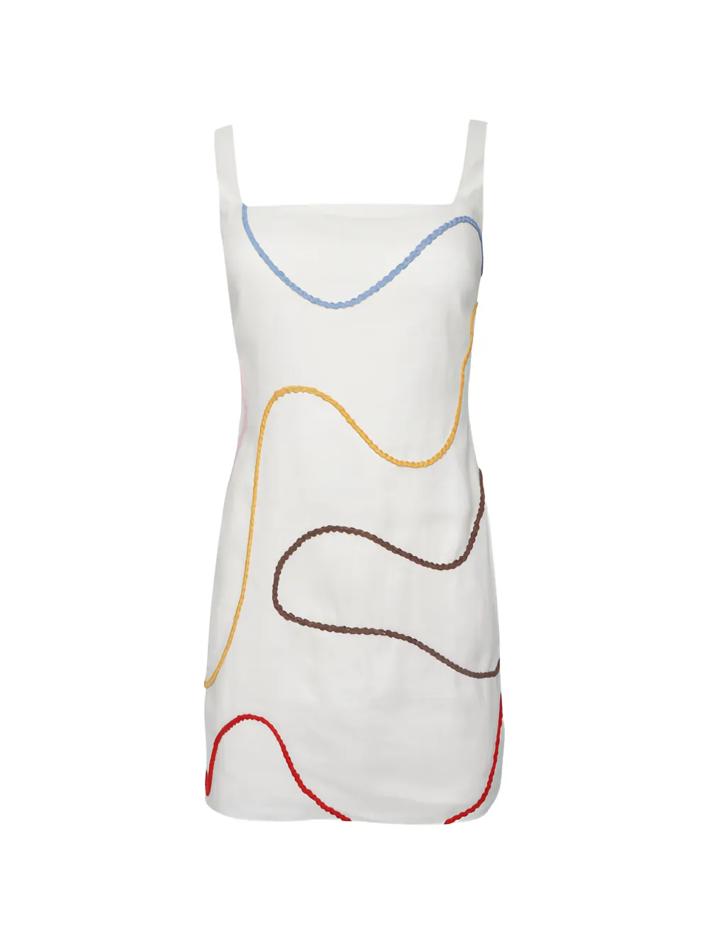 Cala de la Cruz Siela mini dress - Bianco