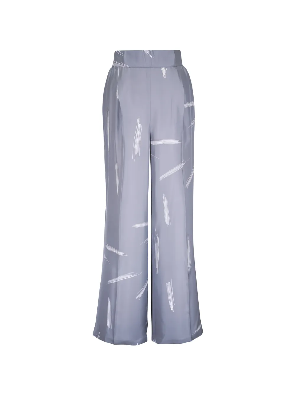 Kiton creased palazzo pants - Grigio