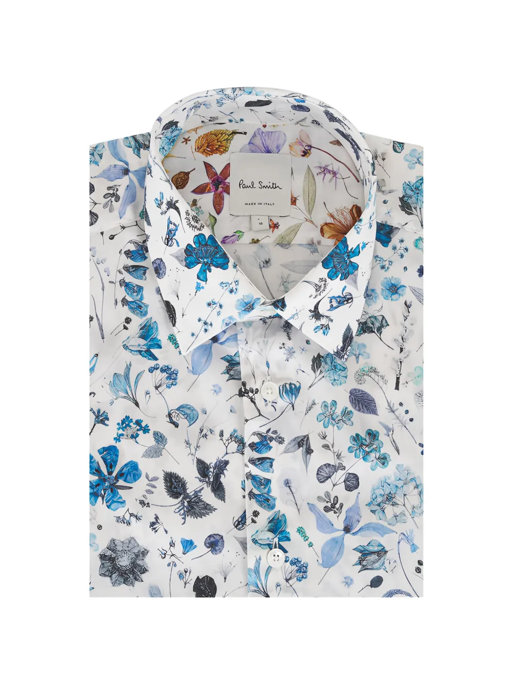 Paul Smith floral-print shirt - Bianco
