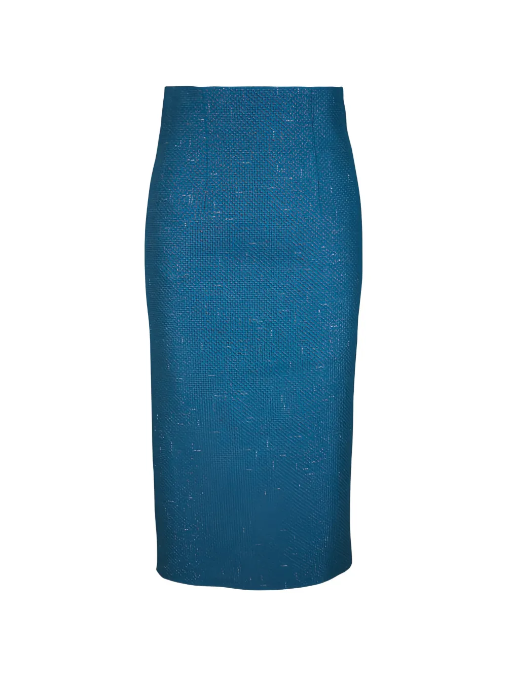 Kiton split pencil skirt - Blu